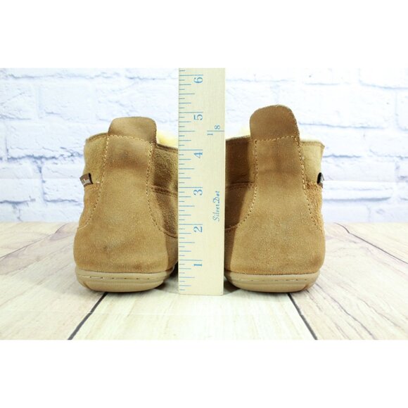 LL Bean Wicked Good Lodge Chukkas Booties Suede Brown Size 9 M - Picture 6 of 9